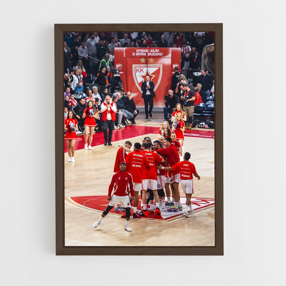 Poster Le Cinq Étoiles – affiche Basketball (vue 5)